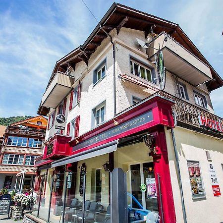 Hotel Tell And Apartments Unterseen Kültér fotó